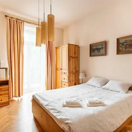 Nice Double With Balcony - 4 Min. From Market קרקוב